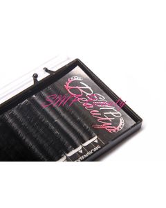 Synthetic Mink Eyelashes Rapidlash Semi Permenant Eyelash Extensions 4 lengths per tray - ( Size - 0.15mm-B Curls-8mm 10mm 12mm 14mm)