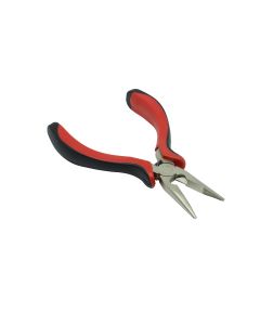 Straight Hair Extension Pliers - Red - For Application Of Hair Extensions